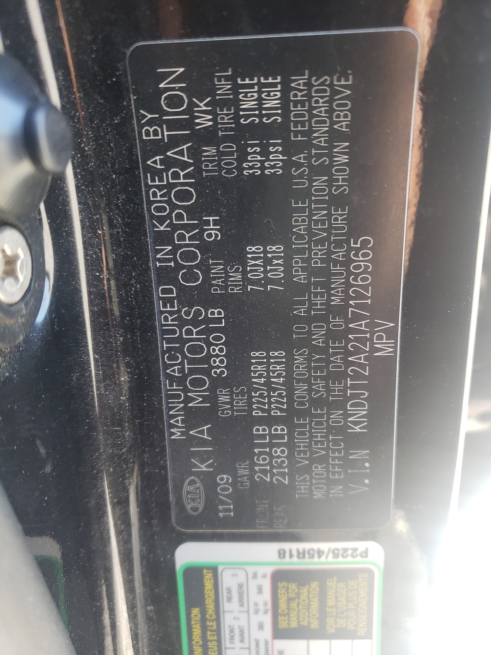 2010 KIA SOUL + - KNDJT2A21A7126965 — photo 10