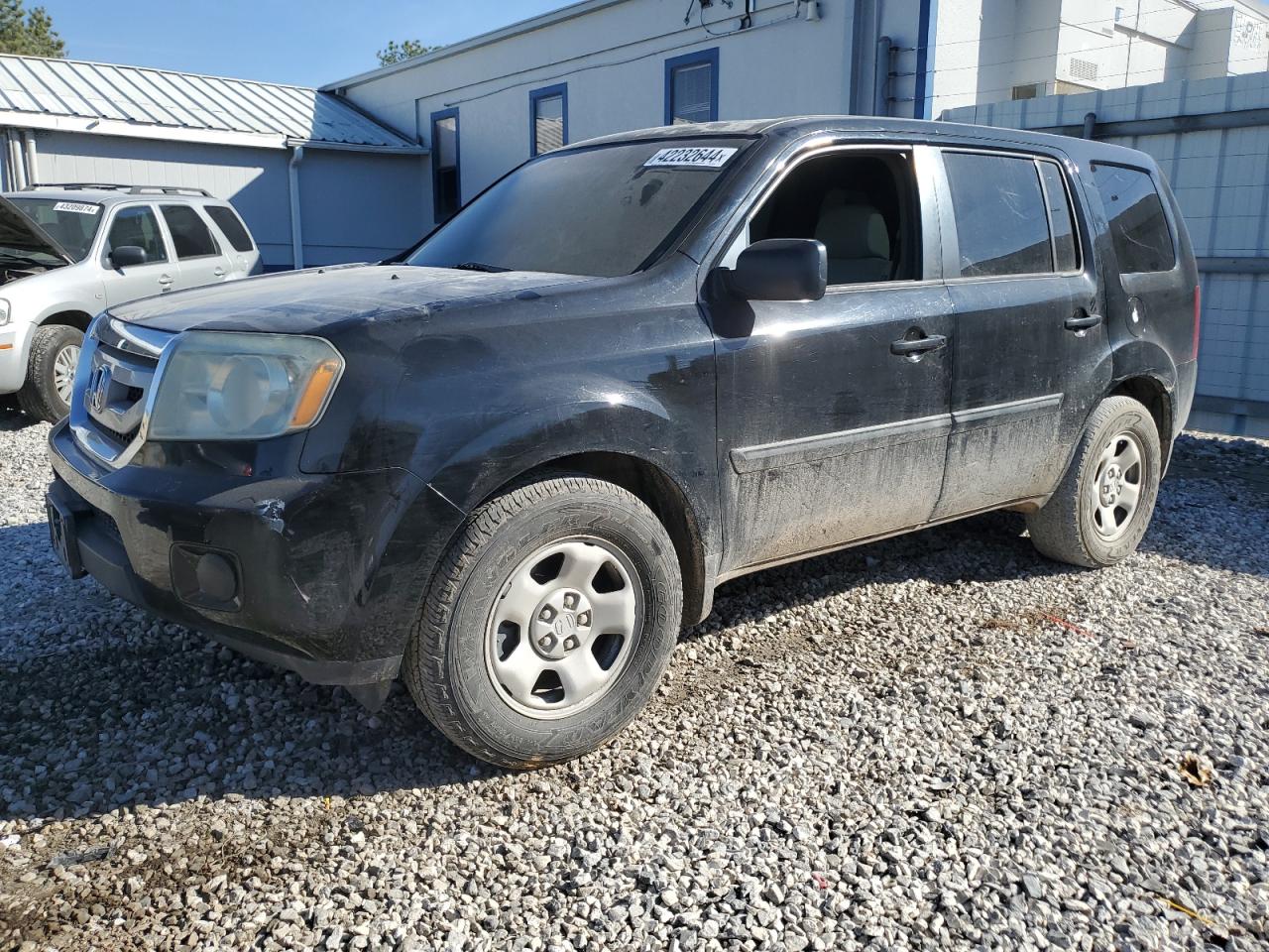 2011 HONDA PILOT LX - 5FNYF3H28BB003144 — photo 1