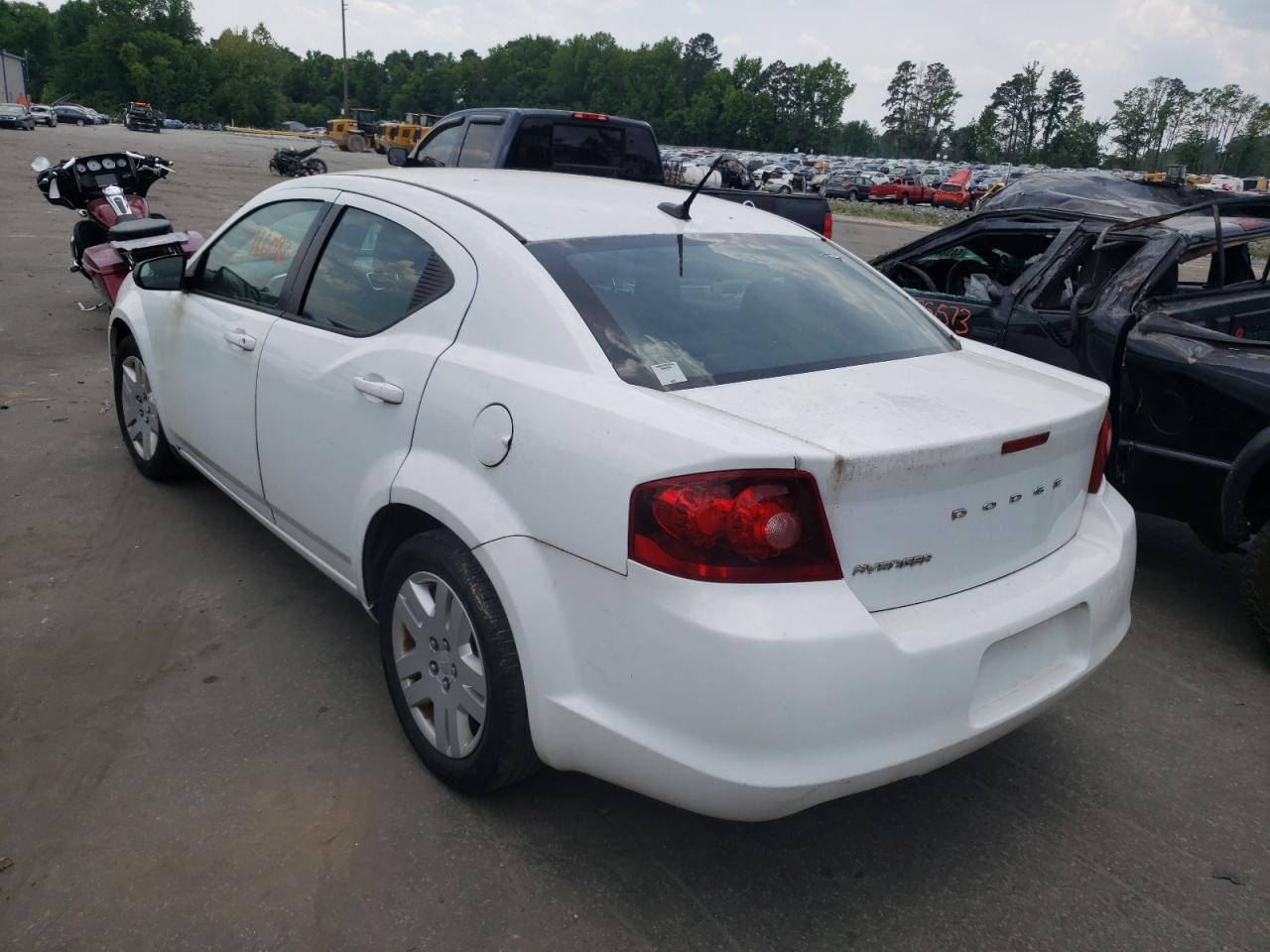 2012 DODGE AVENGER SE - 1C3CDZAB6CN270383 — photo 2
