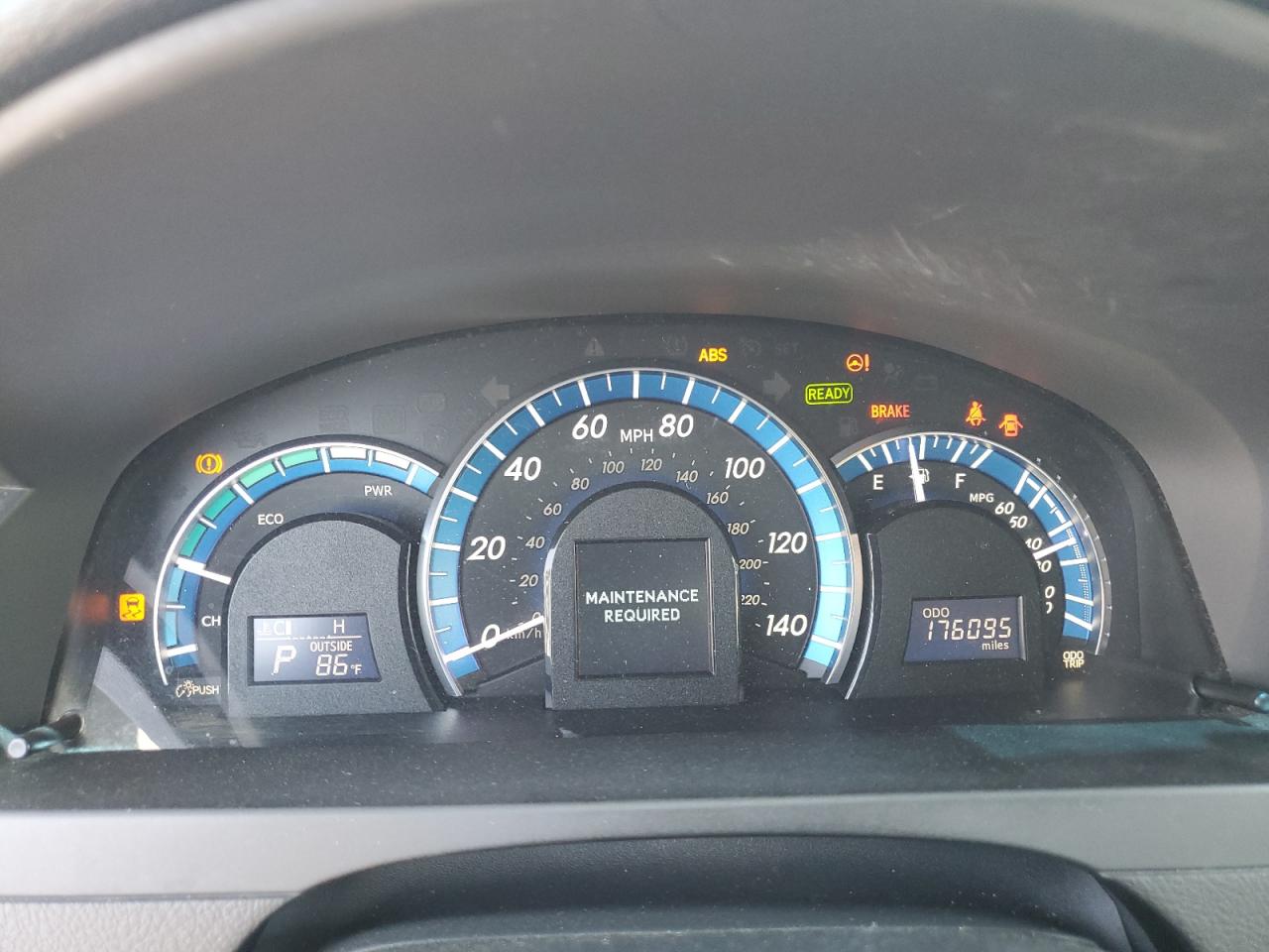 2012 TOYOTA CAMRY HYBR - 4T1BD1FK3CU012955 — photo 9