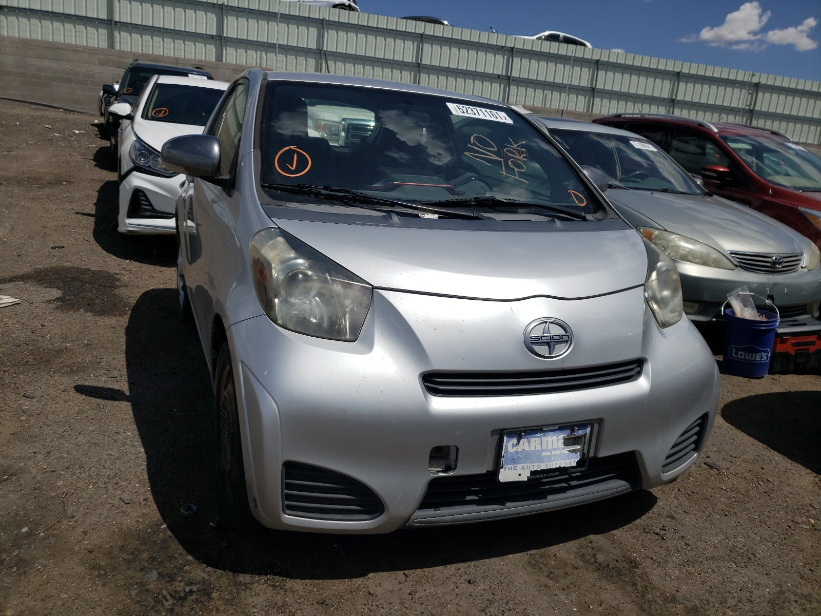 2012 TOYOTA SCION IQ - JTNJJXB03CJ016727 — photo 9