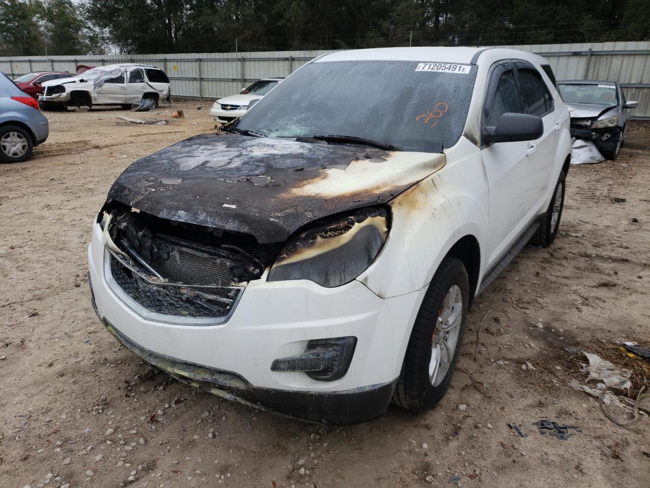 2013 CHEVROLET EQUINOX LS - 2GNALBEK2D1120465 — photo 2