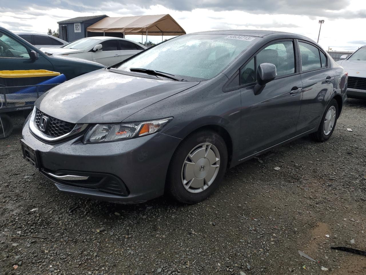 2013 HONDA CIVIC HF - 2HGFB2F63DH528694 — photo 1