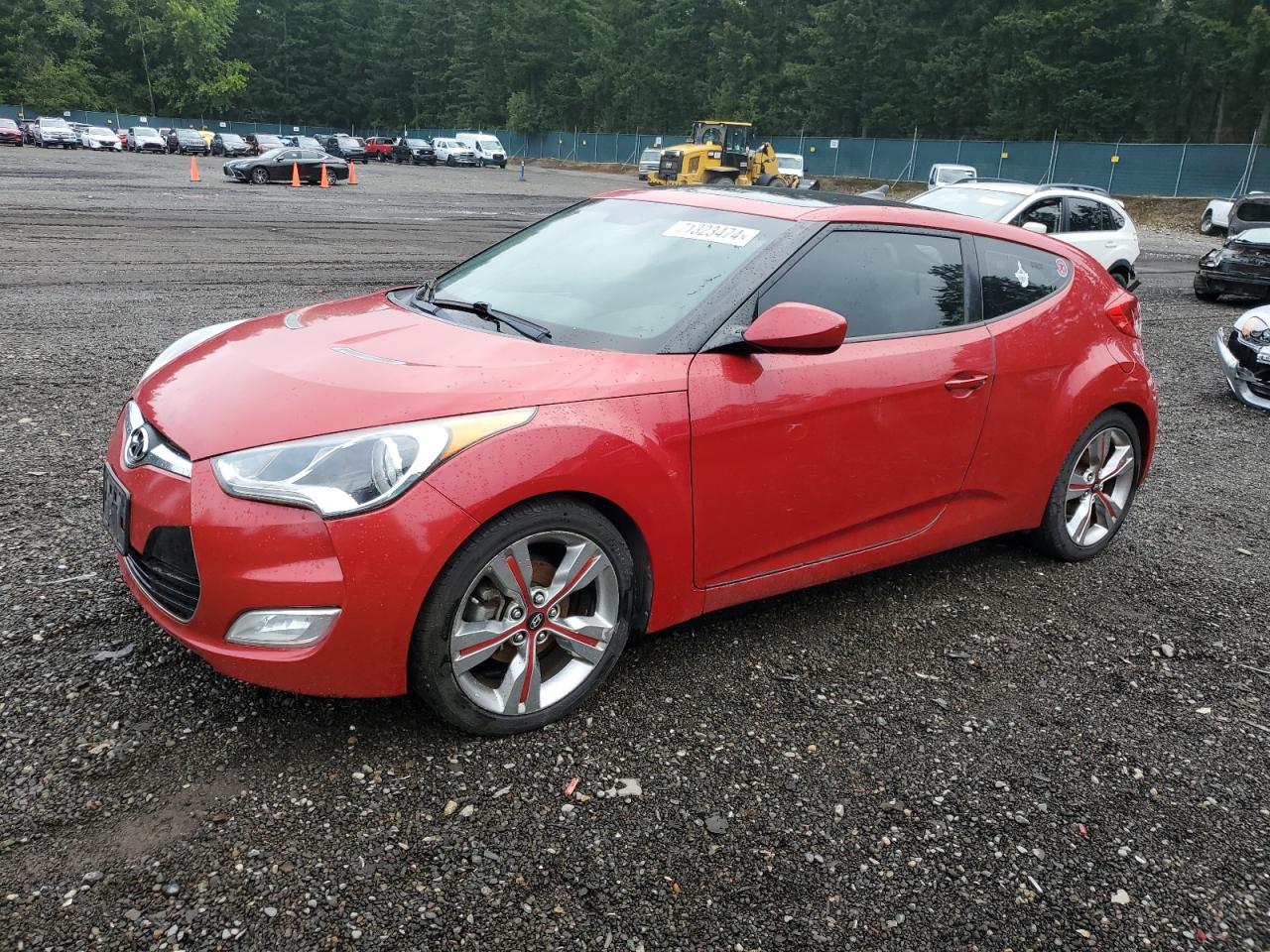 2013 HYUNDAI VELOSTER - KMHTC6AD9DU146643 — photo 1