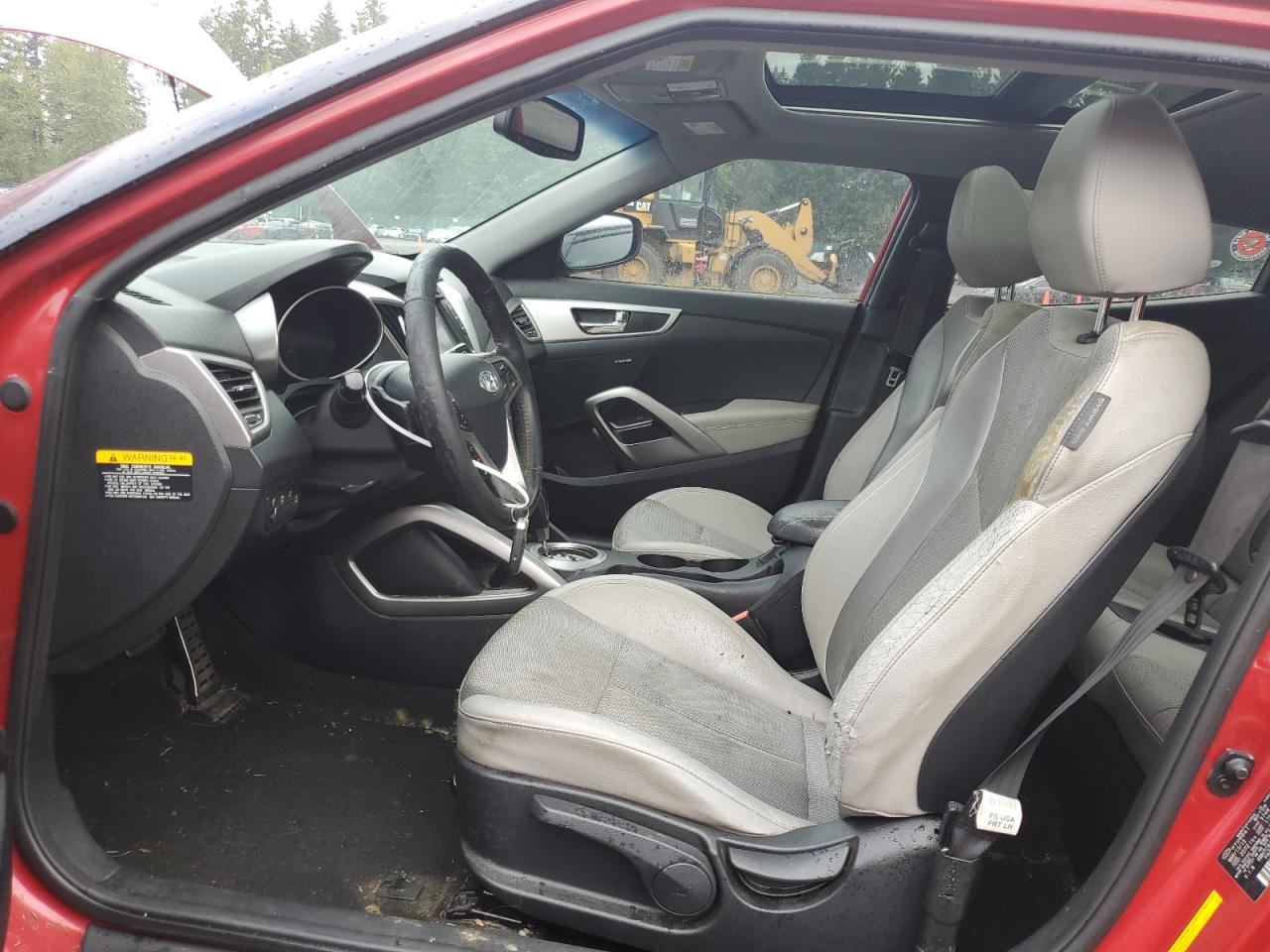 2013 HYUNDAI VELOSTER - KMHTC6AD9DU146643 — photo 7
