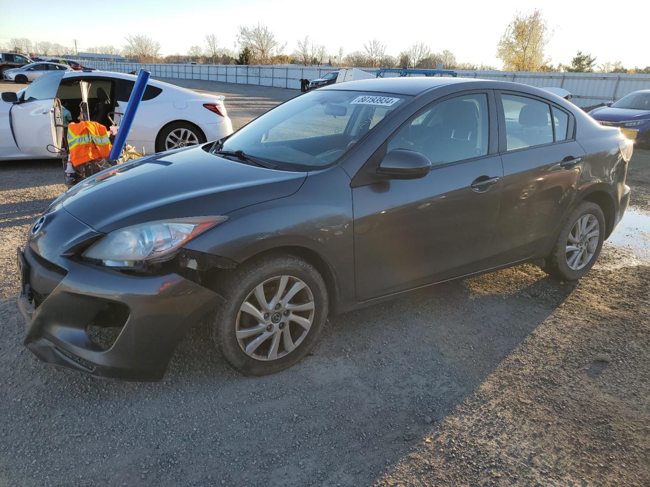 2013 MAZDA 3 I - JM1BL1V76D1733598 — photo 1