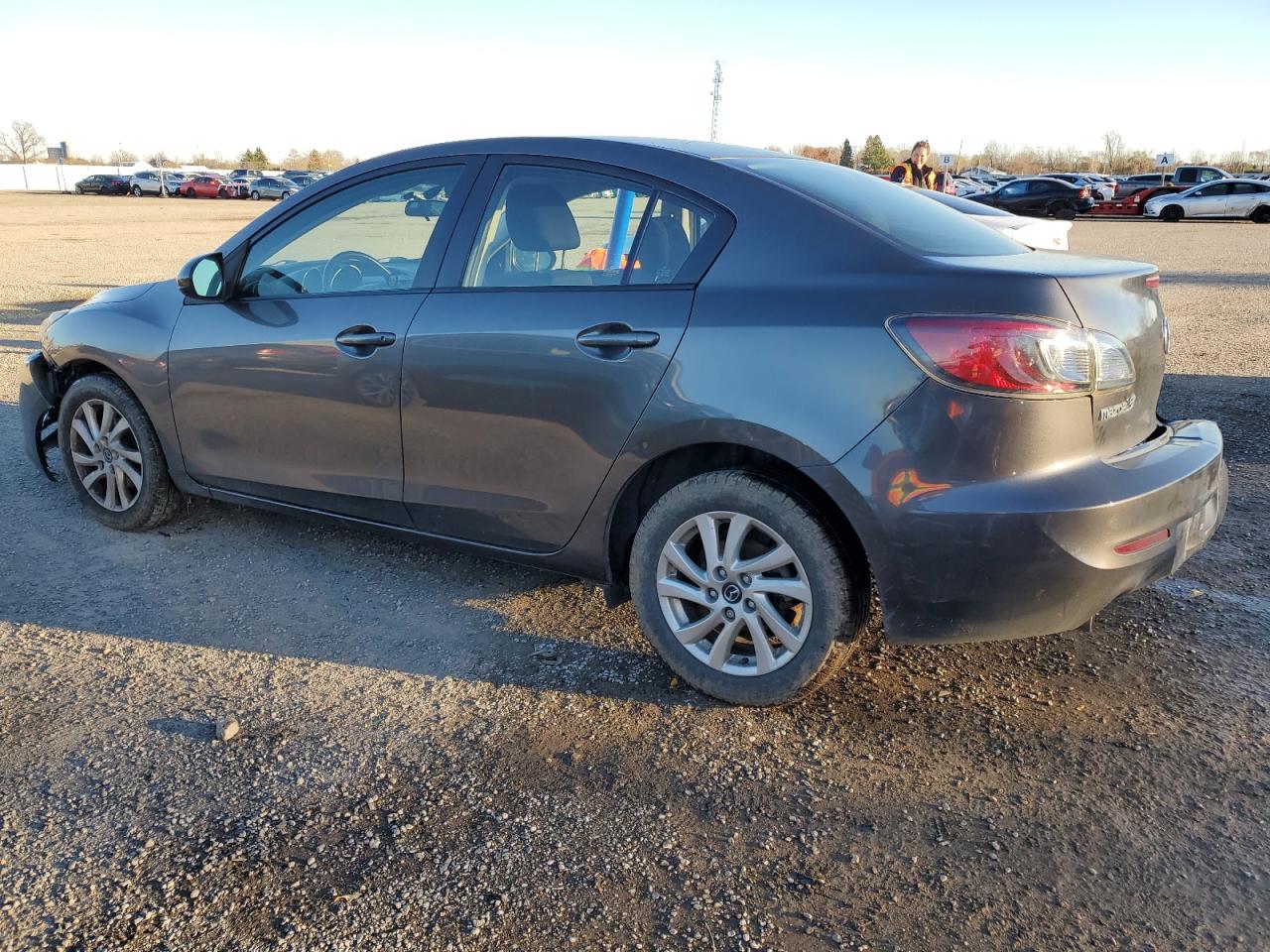 2013 MAZDA 3 I - JM1BL1V76D1733598 — photo 2