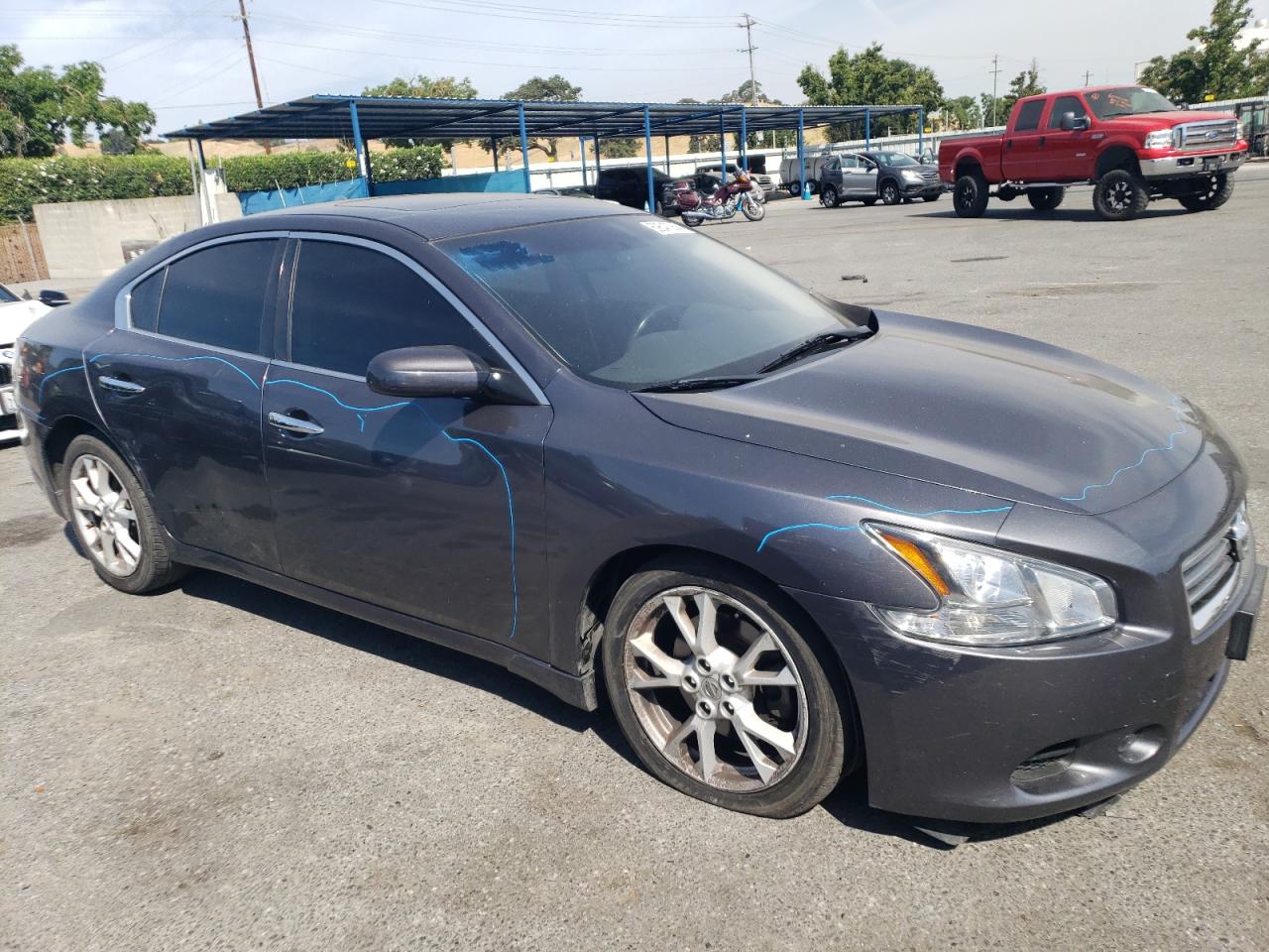 2013 NISSAN MAXIMA S - 1N4AA5AP5DC821826 — photo 3