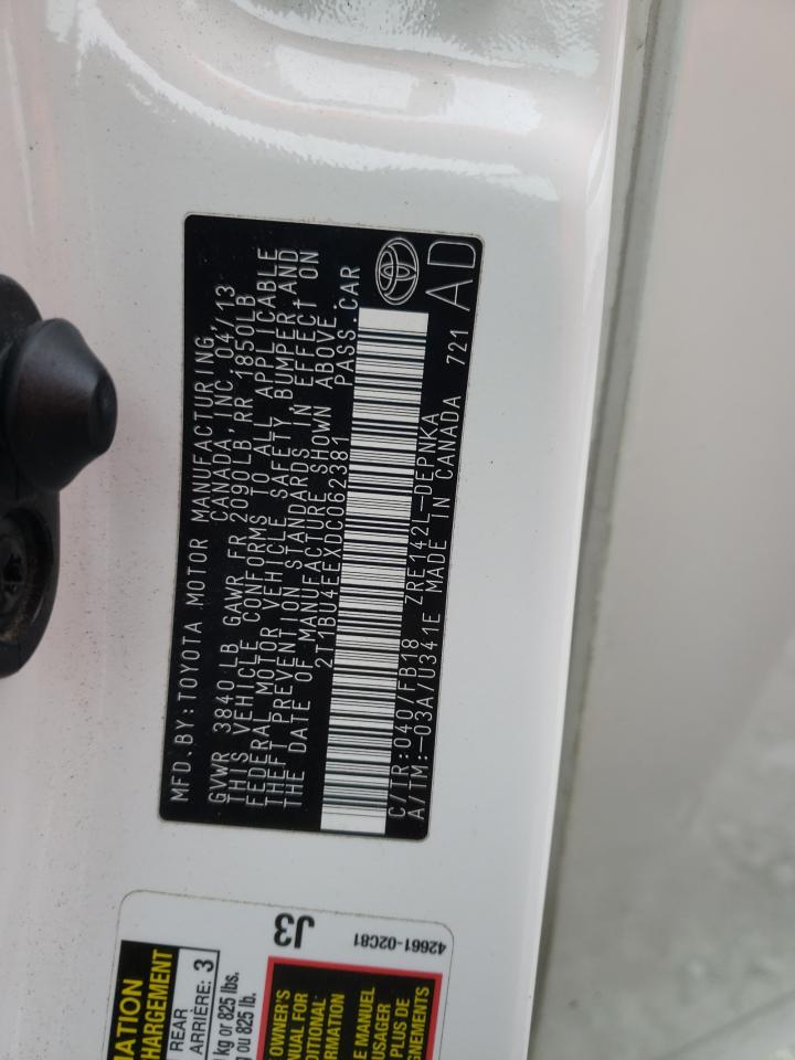 2013 TOYOTA COROLLA BA - 2T1BU4EEXDC062381 — photo 12