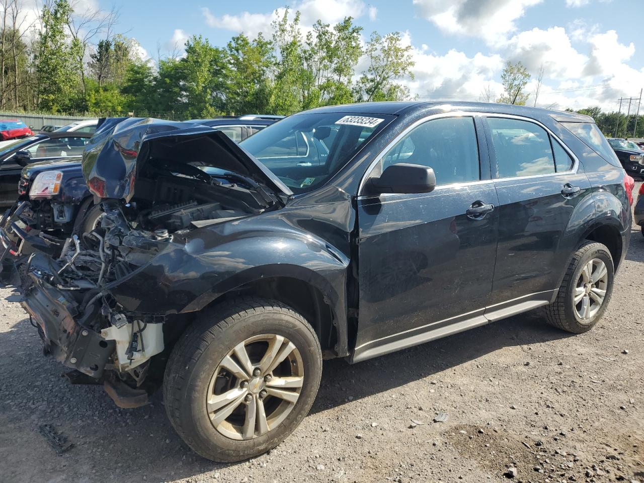 2014 CHEVROLET EQUINOX LS - 2GNALAEK3E6323752 — photo 1