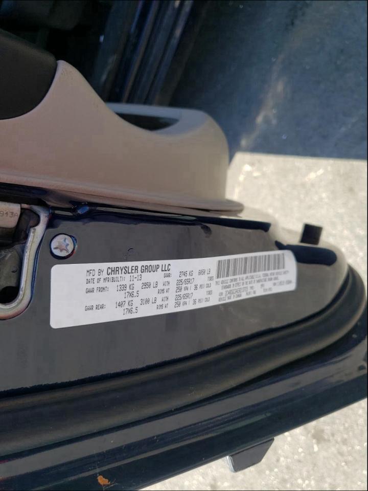 2014 DODGE GRAND CARA - 2C4RDGCG4ER213723 — photo 10