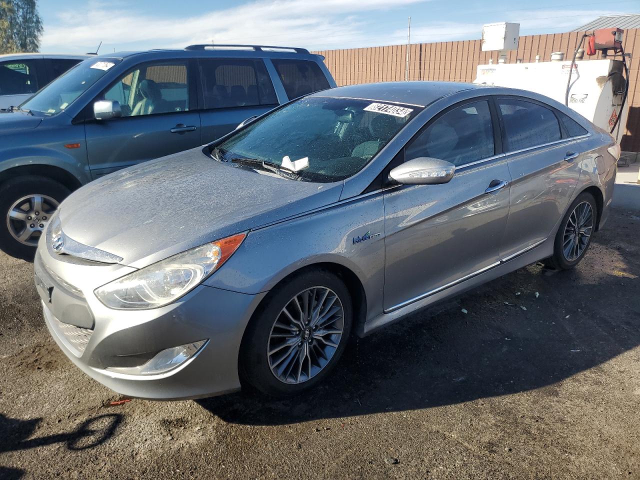2014 HYUNDAI SONATA HYB - KMHEC4A40EA113448 — photo 1