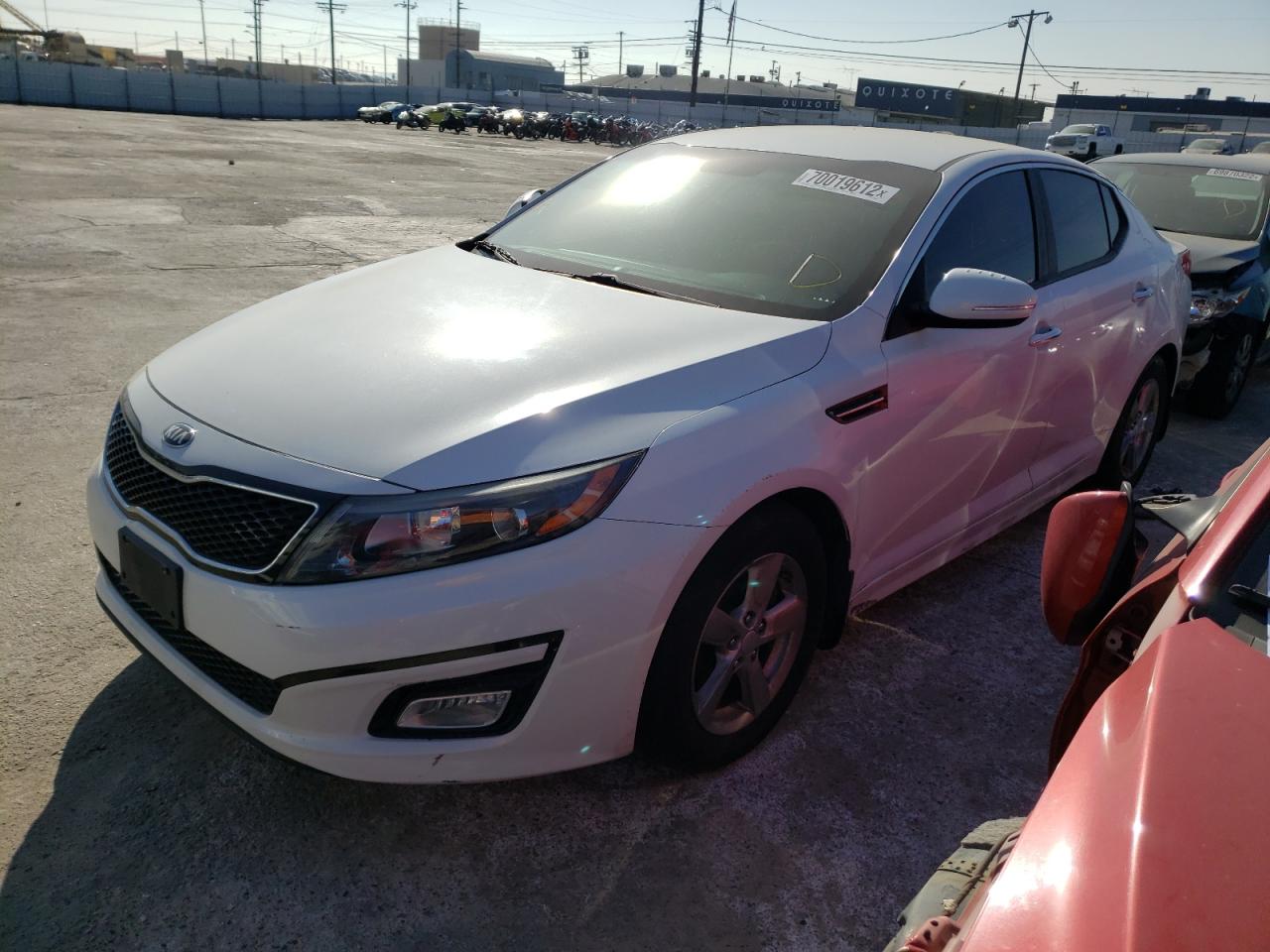 2014 KIA OPTIMA LX - 5XXGM4A73EG279780 — photo 1