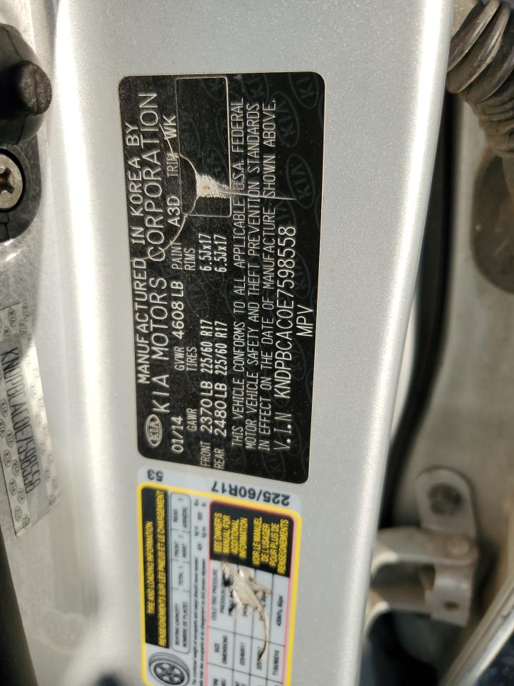 2014 KIA SPORTAGE L - KNDPBCAC0E7598558 — photo 10