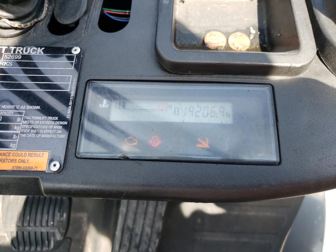 2014 TOYOTA FORKLIFT - 52699 — photo 7