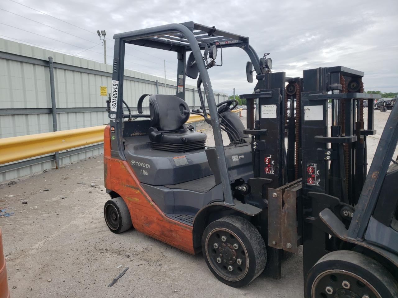 2014 TOYOTA FORKLIFT - 63321 — photo 1