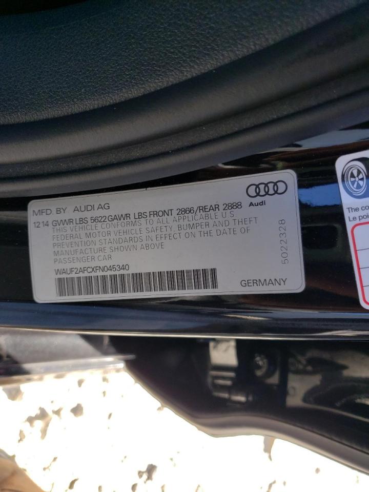 2015 AUDI S6 - WAUF2AFCXFN045340 — photo 9