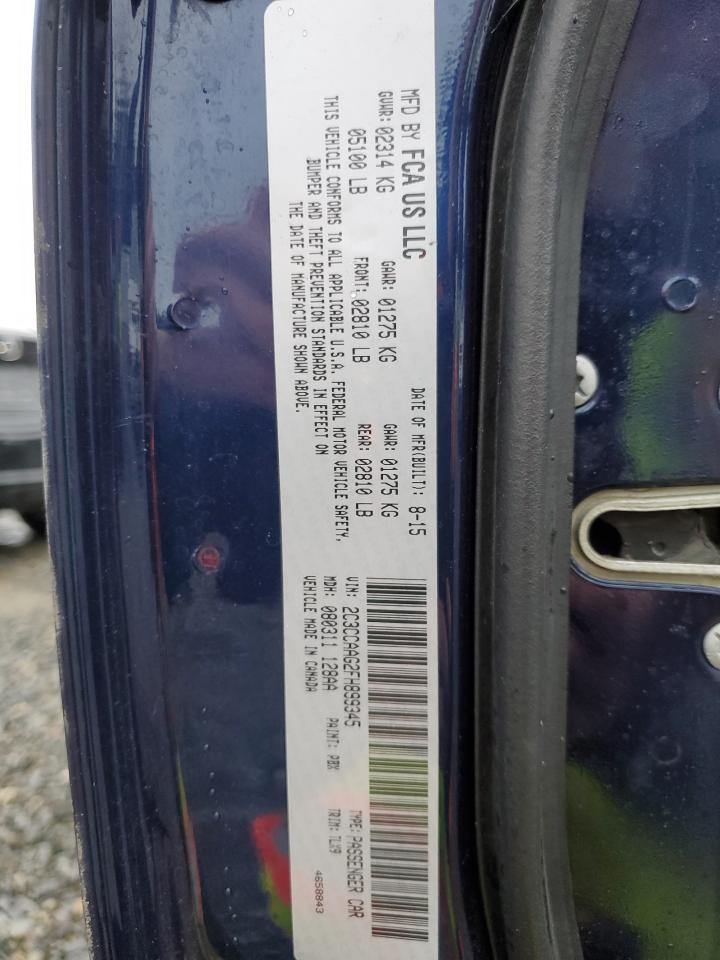 2015 CHRYSLER 300 LIMITE - 2C3CCAAG2FH899345 — photo 11