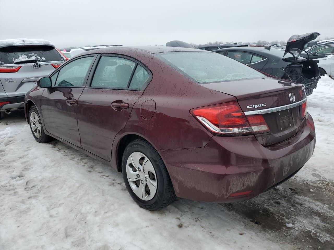 2015 HONDA CIVIC LX - 19XFB2F59FE052763 — photo 2