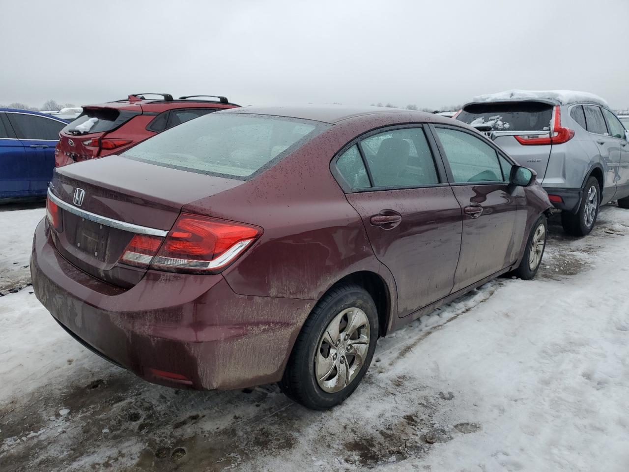 2015 HONDA CIVIC LX - 19XFB2F59FE052763 — photo 3
