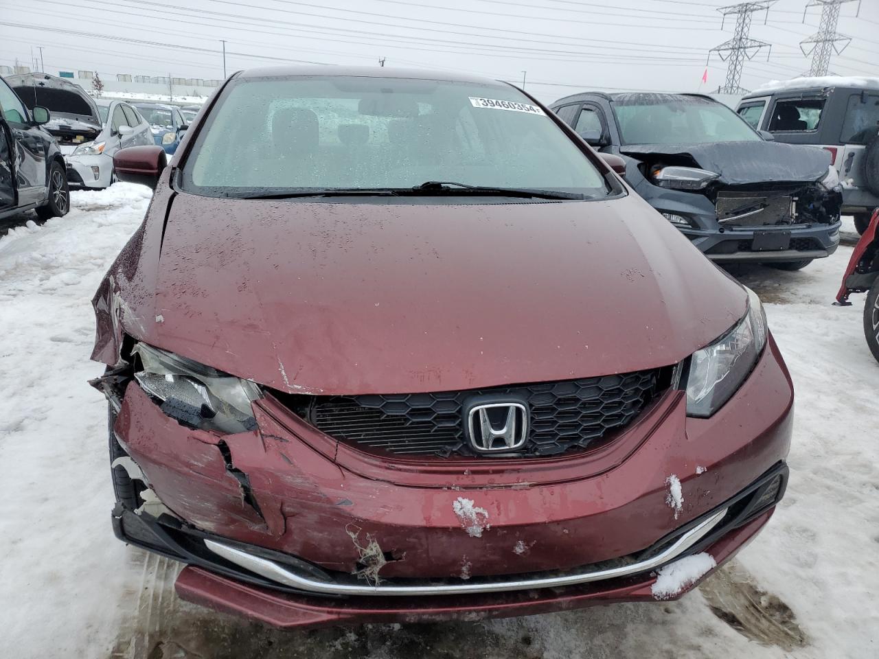 2015 HONDA CIVIC LX - 19XFB2F59FE052763 — photo 5