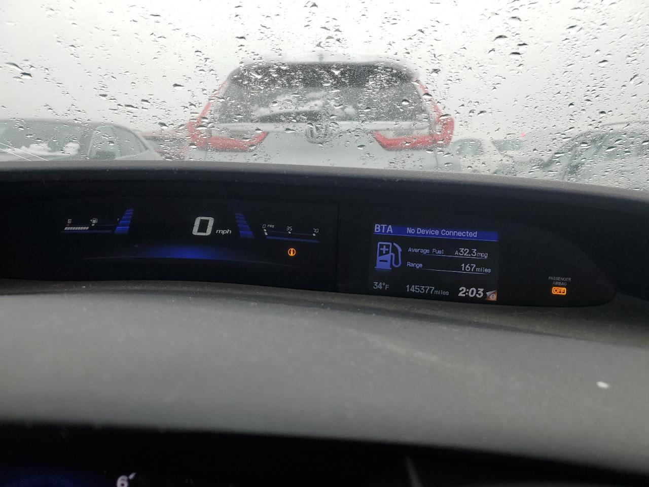 2015 HONDA CIVIC LX - 19XFB2F59FE052763 — photo 9