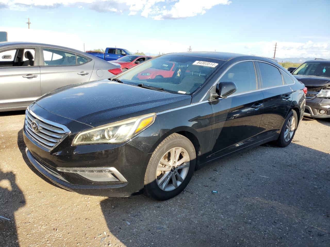 2015 HYUNDAI SONATA SE - 5NPE24AF1FH025317 — photo 1
