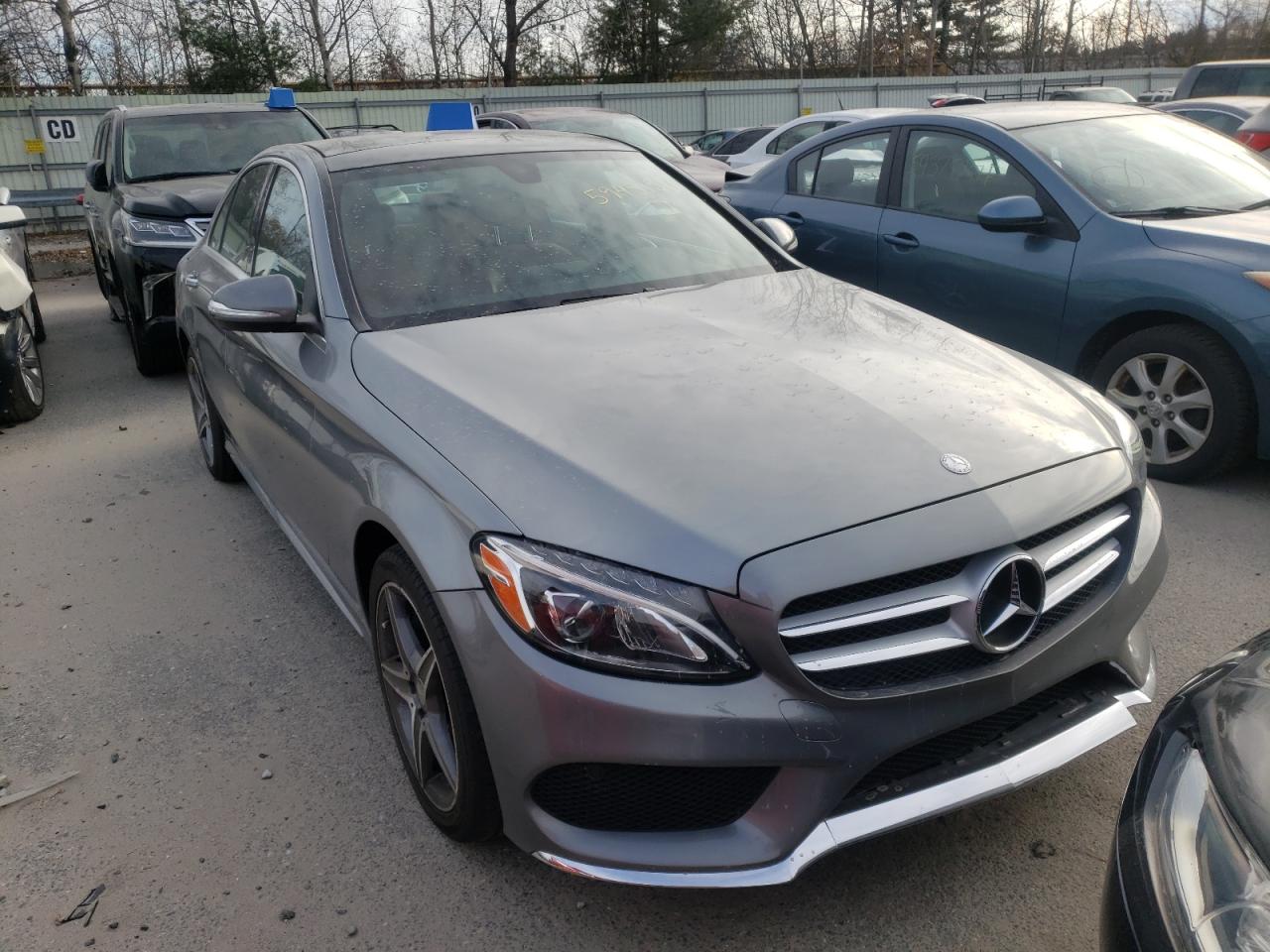 2015 MERCEDES-BENZ C 300 4MAT - 55SWF4KB2FU059171 — photo 1