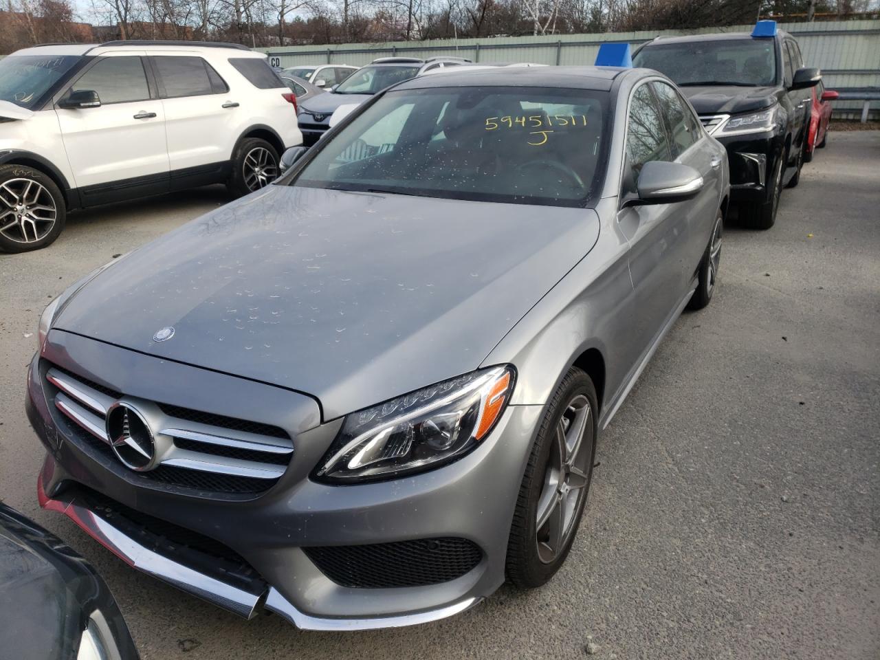 2015 MERCEDES-BENZ C 300 4MAT - 55SWF4KB2FU059171 — photo 2