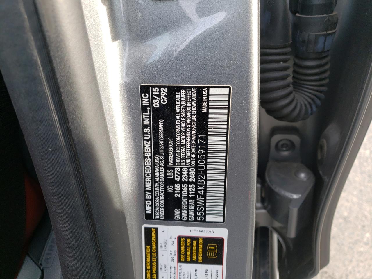 2015 MERCEDES-BENZ C 300 4MAT - 55SWF4KB2FU059171 — photo 9