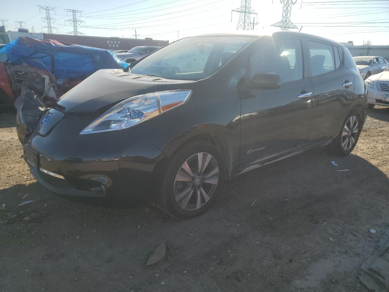 2015 NISSAN LEAF S - 1N4AZ0CP7FC328984 — photo 1