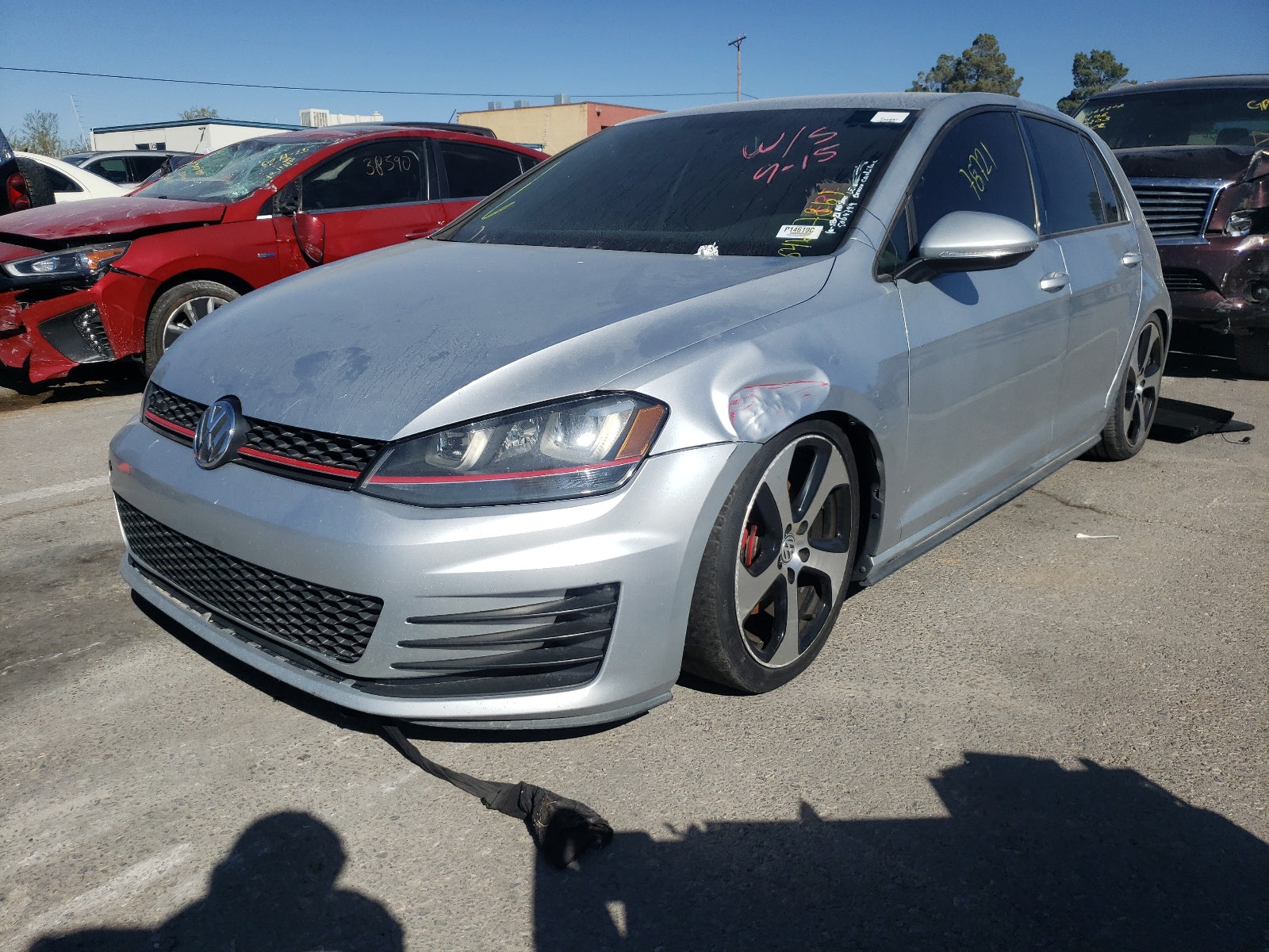 2015 VOLKSWAGEN GTI - 3VW4T7AU3FM090802 — photo 2