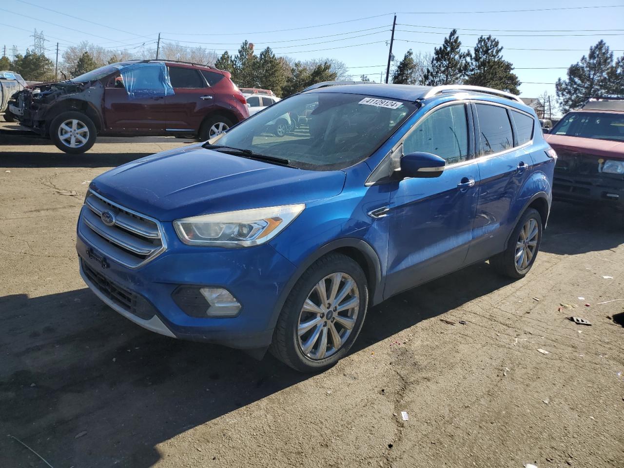 2017 FORD ESCAPE TIT - 1FMCU9J9XHUD94805 — photo 1