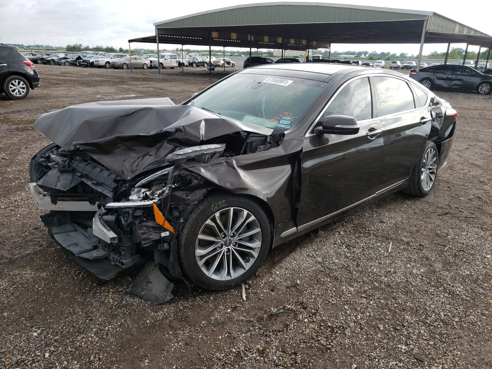 2017 GENESIS G80 BASE - KMHGN4JE0HU200958 — photo 2