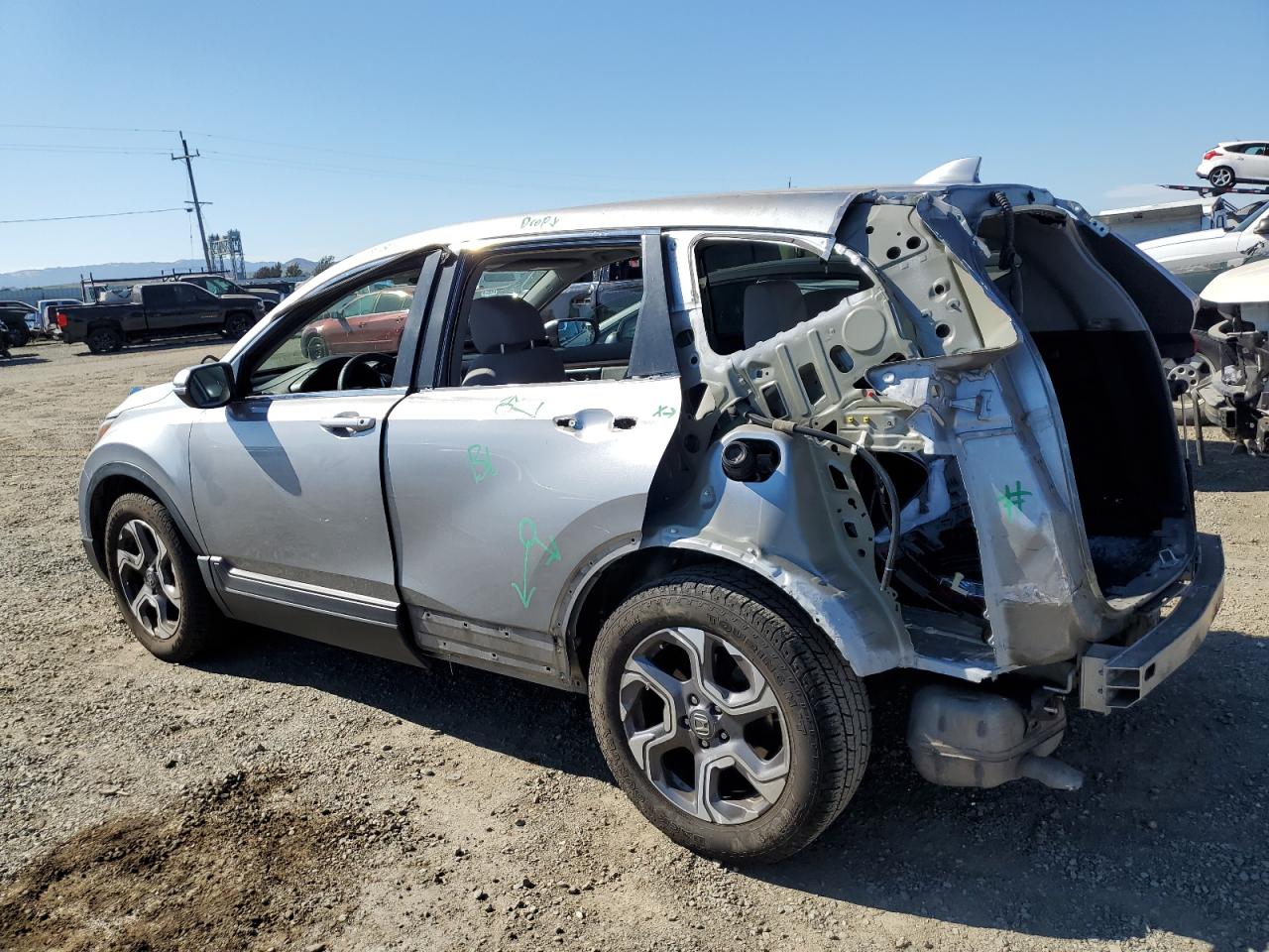 2017 HONDA CR-V EX - 7FARW1H58HE003418 — photo 2