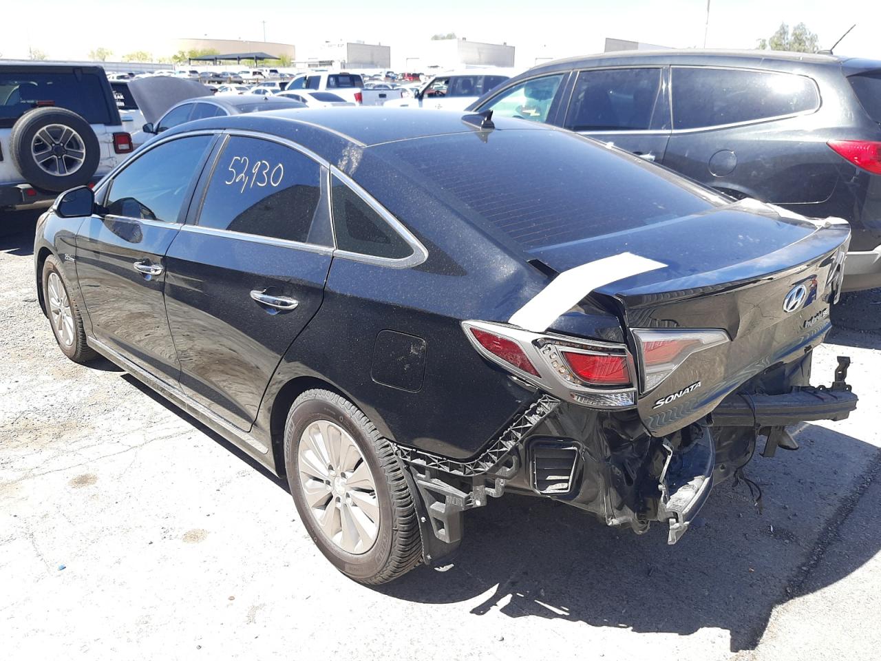 2017 HYUNDAI SONATA HYB - KMHE24L37HA062400 — photo 3