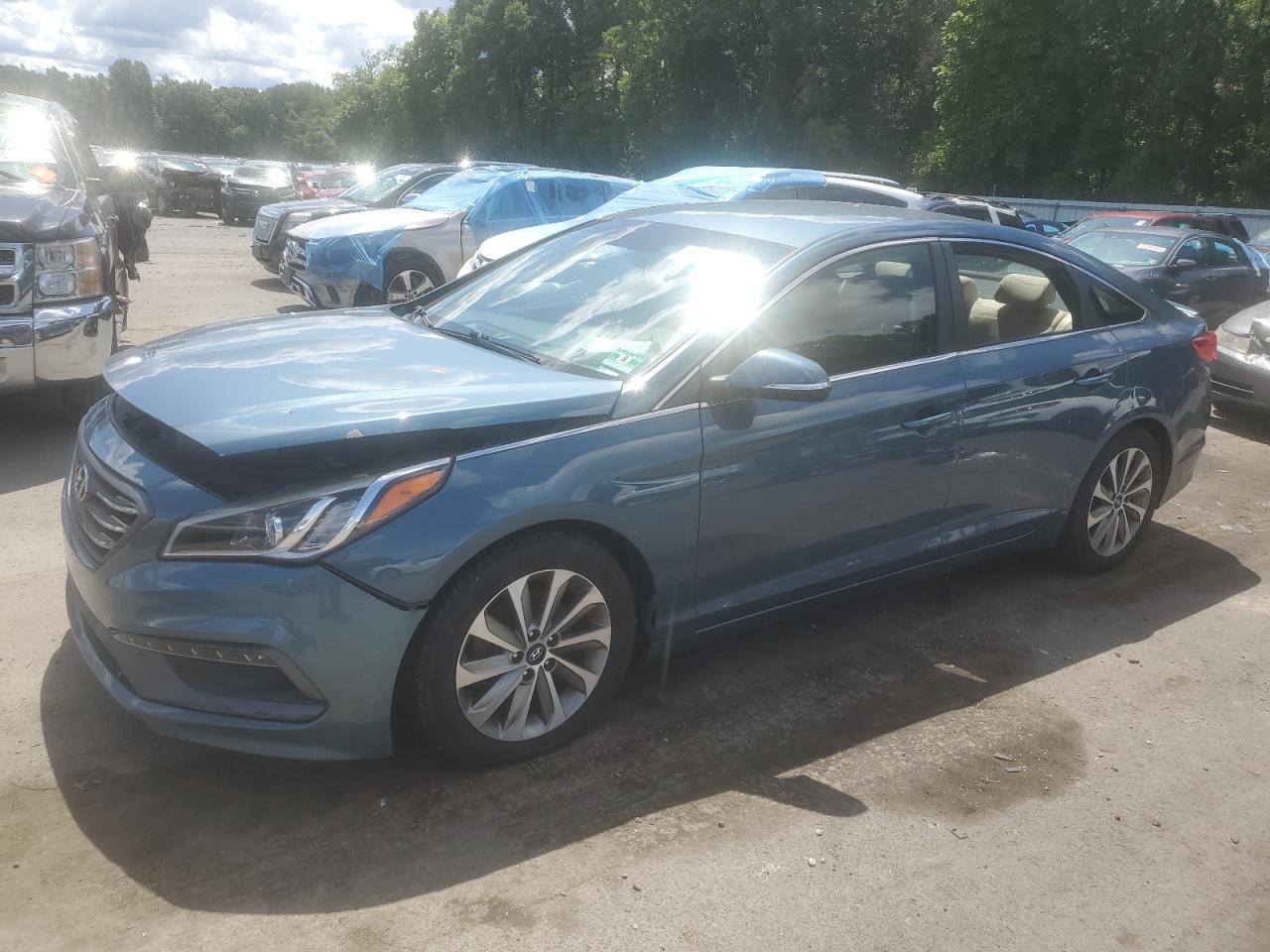 2017 HYUNDAI SONATA SPO - 5NPE34AFXHH458084 — photo 1