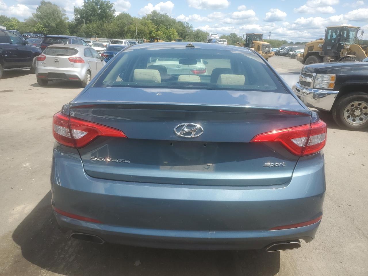 2017 HYUNDAI SONATA SPO - 5NPE34AFXHH458084 — photo 6