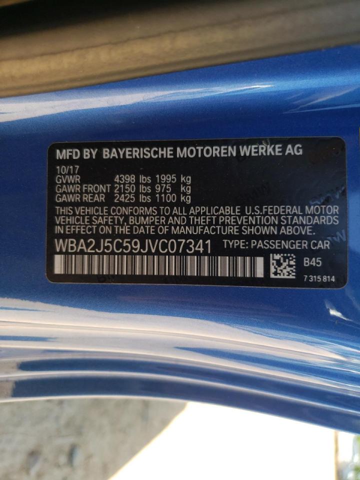 2018 BMW M240I - WBA2J5C59JVC07341 — photo 12