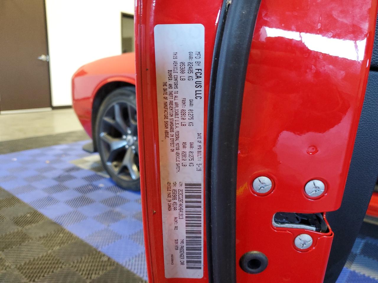 2019 DODGE CHALLENGER - 2C3CDZBT4KH641913 — photo 13