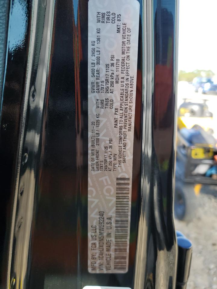 2021 JEEP WRANGLER U - 1C4HJXDN5MW592240 — photo 12