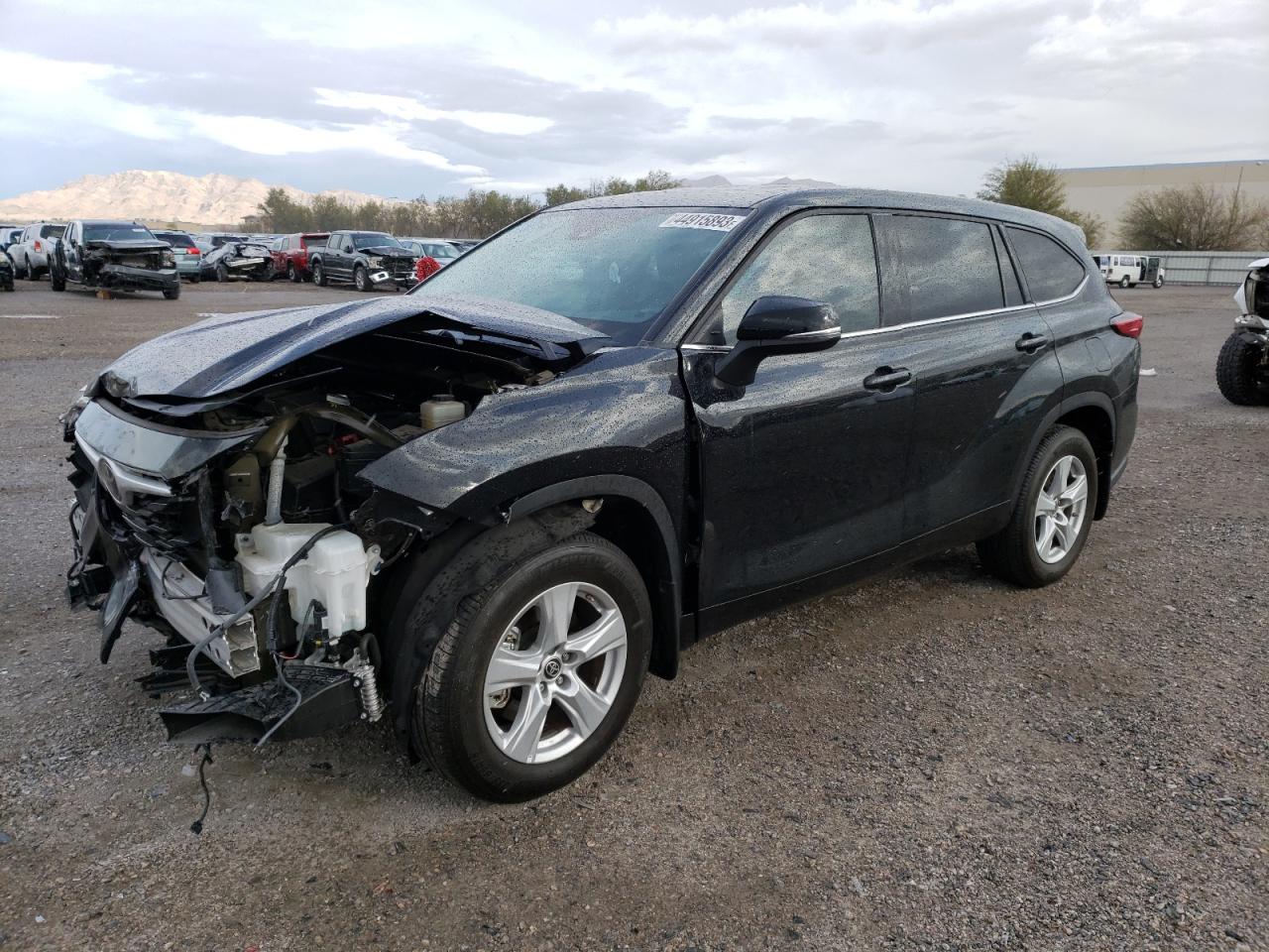 2021 TOYOTA HIGHLANDER - 5TDZZRAH5MS538136 — photo 1