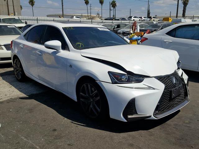 Lexus IS 300 2019 White – 2.0L RWD Sedan | VIN: JTHBA1D23K5090420 — photo 1