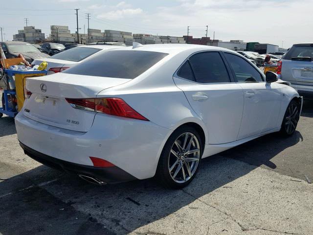 Lexus IS 300 2019 White – 2.0L RWD Sedan | VIN: JTHBA1D23K5090420 — photo 3