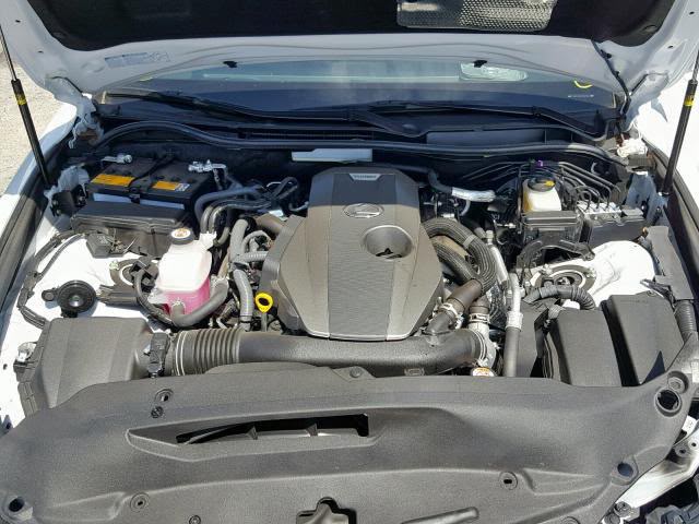 Lexus IS 300 2019 White – 2.0L RWD Sedan | VIN: JTHBA1D23K5090420 — photo 7